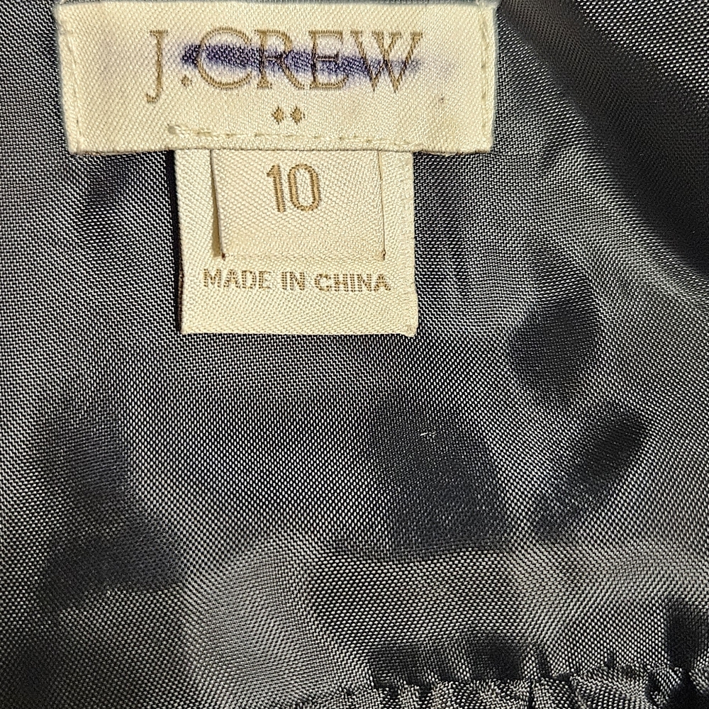 J. Crew Elegant Black Dress - Picture 3 of 7